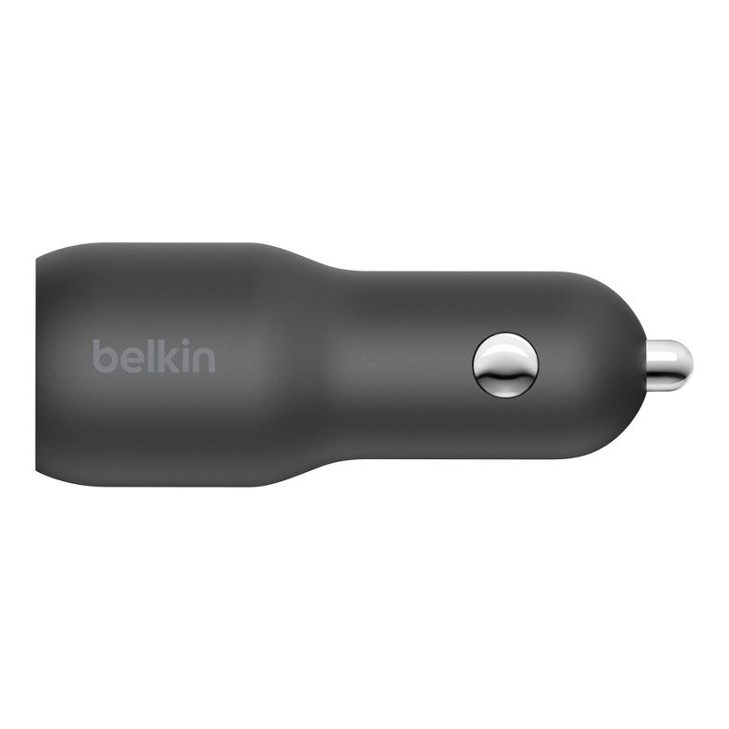 Belkin 2-Port 37W USB-C/USB-A Power Delivery Car Charger with 3.3&#39; USB-C Lightning Cable, 6 of 8