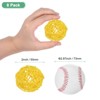 Unique Bargains Wicker Rattan Decorative DIY Crafts Balls for DIY Crafts 8 Pcs - 2 of 4