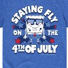 Boys' - SpongeBob SquarePants - Fly on the 4th of July Short Sleeve Graphic T-Shirt - 2 of 4