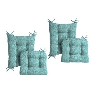 ARDEN Plush Indoor/Outdoor Rocking Chair Cushion Set - 1 of 1