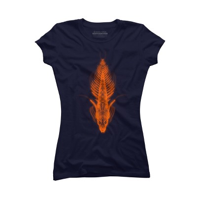 Junior's Design By Humans Prehistoric Life Form By Winters860 T-Shirt