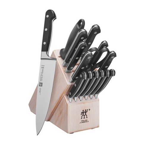 Zwilling Professional s 16-pc Knife Block Set - Rustic White