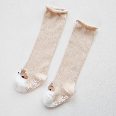 MyKids-USA Baby Non-Slip Over The Knee Soft Cotton High Tube Socks