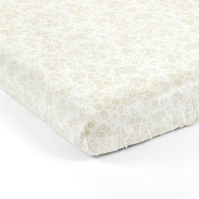 Lush Décor Soft & Plush Fitted Crib Sheet Garden Of Flowers