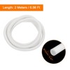 Unique Bargains Dustproof Round Smooth Solid Dustproof Silicone Foam Seal Strip - 2 of 4