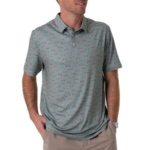 Burlebo Men's Performance Short Sleeve Polo Golf Shirt - 1 of 4
