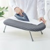 VEVOR Tabletop Ironing Board 23.4 x 14.4, Small Iron Board with Heat Resistant Cover and 100% Cotton Cover, Mini Ironing Board, Gray - 2 of 4