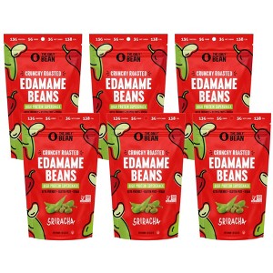 The Only Bean Crunchy Roasted Edamame Sriracha - Case of 6/4 oz - 1 of 3