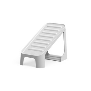 Joseph Joseph 6pk Shoe-in Compact Space-Saving Shoe Organiser: Off-White Polypropylene Freestanding Rack, Holds 6 Pairs - 1 of 4