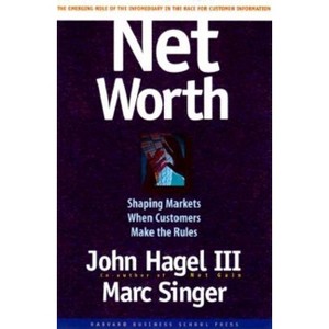 Net Worth - by  John Hagel & Marc Singer (Hardcover) - 1 of 1