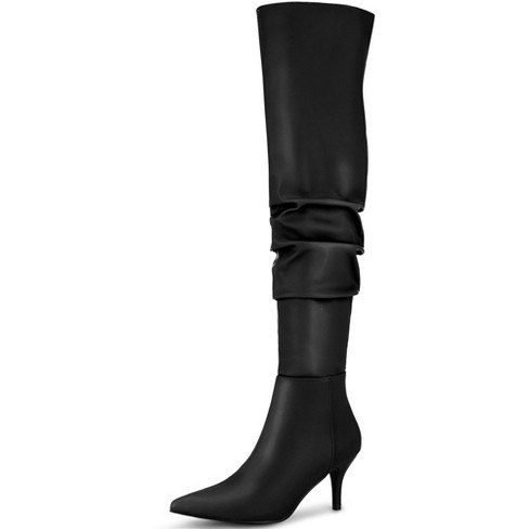 Black over the knee boots target best sale