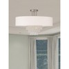 Livex Lighting Carlisle 5 - Light Semi-Flush Mount in  Brushed Nickel - 2 of 4