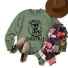 Simply Sage Market Women's Graphic Sweatshirt Cowgirl Christmas Club - 3 of 4