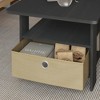 HOMLUX 31" Coffee Table Modern Living Room Furniture with Storage Bin Drawer & Open Shelf - 4 of 4