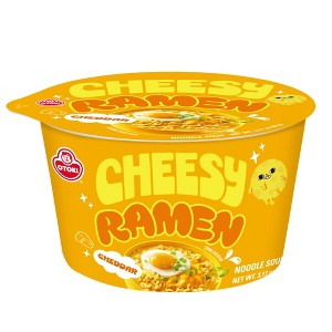OTOKI Cheesy Soup Ramen (Bowl) – Cheddar Flavor | Non-Spicy
