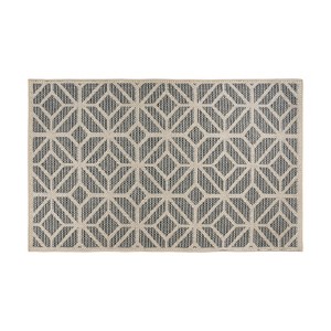 World Rug Gallery Modern Contemporary Geometric Indoor/Outdoor Area Rug - 1 of 1