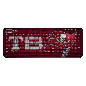 NFL NFC Teams Brick Wall Wireless USB Keyboard - 1 of 4