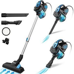 INSE I5 Corded Stick Vacuum Cleaner - 600W Powerful Motor, 18000Pa Suction with High-Efficiency Filters for Pet Hair & Hard Floor Cleaning - 1 of 4