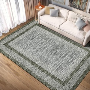 Coucheta Area Rug, Fold-Able Rug, High-End Versatile Design, Stain Resistant & Easy to Clean for Living Room, Bedroom, Entryway,  Multi-Color & Size - 1 of 4