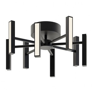 AFX Indra 7 - Light Semi-Flush Mount in  Black - 1 of 1