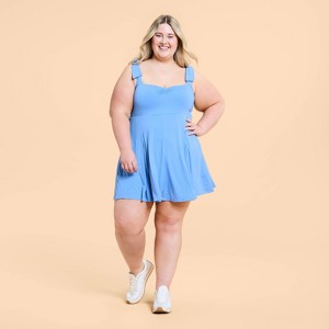 Blogilates Women's Sweetheart Romper - 1 of 4