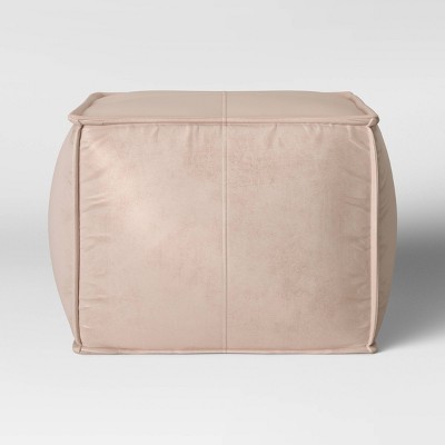 pink pouf ottoman target