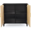 Sideboard Buffet Cabinet, 39'' Modern Storage Cabinet with Double Doors and Adjustable Shelves, Freestanding Coffee Bar Accent Cabinet for Hallway - 3 of 4
