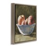 Stupell Industries Apples in Bowl Still Life Floating Frame Canvas Art, Brown, 25" x 25" - 2 of 4