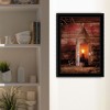 "Tinner's Lantern" By Irvin Hoover, Ready to Hang Framed Print, Black Frame - 3 of 4