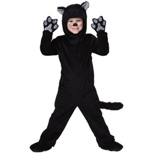 HalloweenCostumes.com Toddler Little Black Cat Costume - 1 of 1
