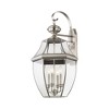 Livex Lighting Monterey 4 - Light Wall Light in  Brushed Nickel - 4 of 4