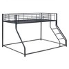 NicBex Bunk Bed with Guardrail,Loft Bed with Built-in Sloping Ladder,Modern Bunk Beds,Noise Reduced Bunk Beds for Bedroom - 2 of 4