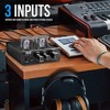 Pyle PVTA20 600W Bluetooth Tube Amplifier - Stereo Receiver, 2 Tubes, AUX/MP3/Mic Inputs, Copper Output - Desktop Audio Power Amp, 600W - 4 of 4