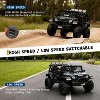 24V 2-Seater Kids Ride On Truck, Electric Car w/ Remote, 4WD, LED Lights, Music, 7Ah Battery & 2 Speeds - 4 of 4