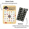 Big Dot of Happiness Pirate Ship Adventures - Picture Bingo Cards and Markers - Skull Birthday Party Bingo Game - Set of 18 - 2 of 4