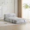 NicBex Foldable Fuax Fur Bean Bag Lounger for Adults,2-In-1 Convertible Bean Bag Bed&Cozy Chair with Shredded Foam Filling for Living Room&Bedroom - 2 of 4