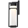 Nuvo Lighting Ledges 1 - Light Lantern in  Matte Black - 4 of 4