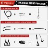 Upgraded Weight Lift Pulley System - LAT Pulley Attachments with Adjustable Length Cable for Full Body Training, Home Gym Set - 4 of 4