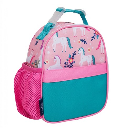 Wildkin Kids 16 Inch Backpack Bundle with Bento Box (Horses)