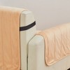 Ultra-Soft Velvet Sofa Furniture Protector - Great Bay Home - 2 of 4