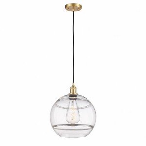 Rochester - 1 Light Cord Hung Mini Pendant In Industrial Style-13.38 Inches Tall and 12 Inches Wide - 1 of 1