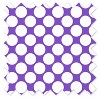 Bacati - Large Dots Purple Cotton Printed Single Window Curtain Panel - 4 of 4