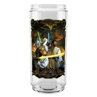 Star Wars: The Book Of Boba Fett Tatooine Survivors Tritan Can Shaped  Drinking Cup - Clear - 16 Oz. : Target