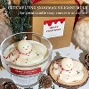 JDICTION 2PCS Christmas Candle Molds - Cute Melting Snowman 3D Resin Mold for Soap, Wax, Epoxy Resin, Cake, Chocolate, DIY Christmas Decoration - 2 of 4
