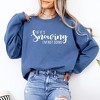 Simply Sage Market Women's Graphic Sweatshirt If It's Snowing I'm Not Going - 2 of 4