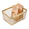 Metal Mesh Pantry Basket for Kitchen Storage - 4 of 4