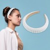 Unique Bargains Women's Luxury Sparkly Rhinestone Wide Headbands 2Pcs - 2 of 4