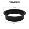 Fire Pit Ring for Outside Wood Burning,Firepit Ring Steel Round Bonfire Pit Inserts Ring Metal,for Outdoor Camping and Courtyard Heating - 2 of 4