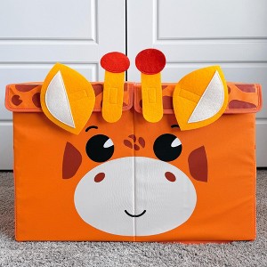 QUOKKA Fabric Toy Storage Box for Kids - Giraffe | XL | XXL - 1 of 4