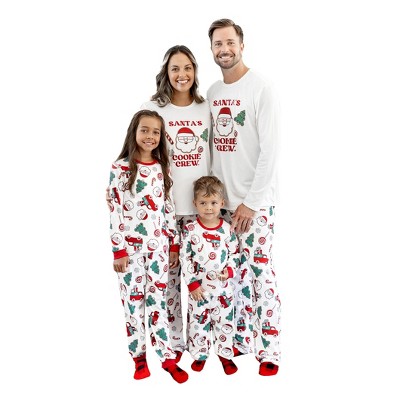 PATPAT Family Christmas Pjs Matching Sets Holiday Jammies Sleepwear Christmas Pajamas for Family Xmas Outfits with Socks